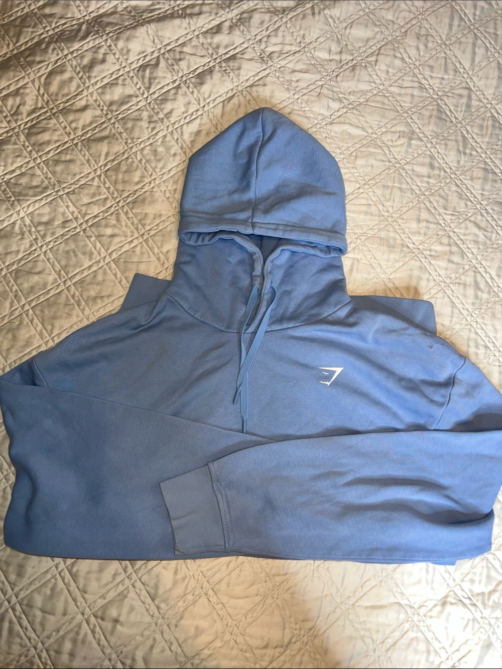 Gymshark hoodie sweater. Beautiful blue